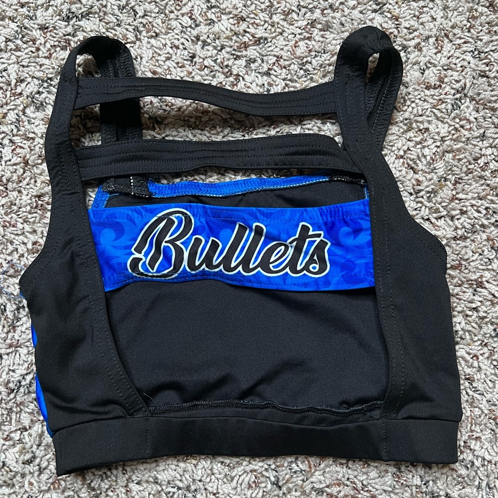 California Allstars sports bra, size YL, worn once